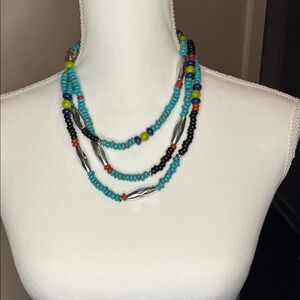 Multicolor Beaded Necklace